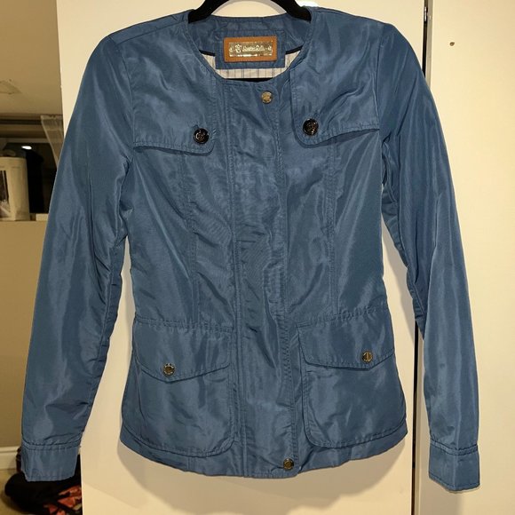 Navy collarless jacket Massimo Dutti - Picture 2 of 6